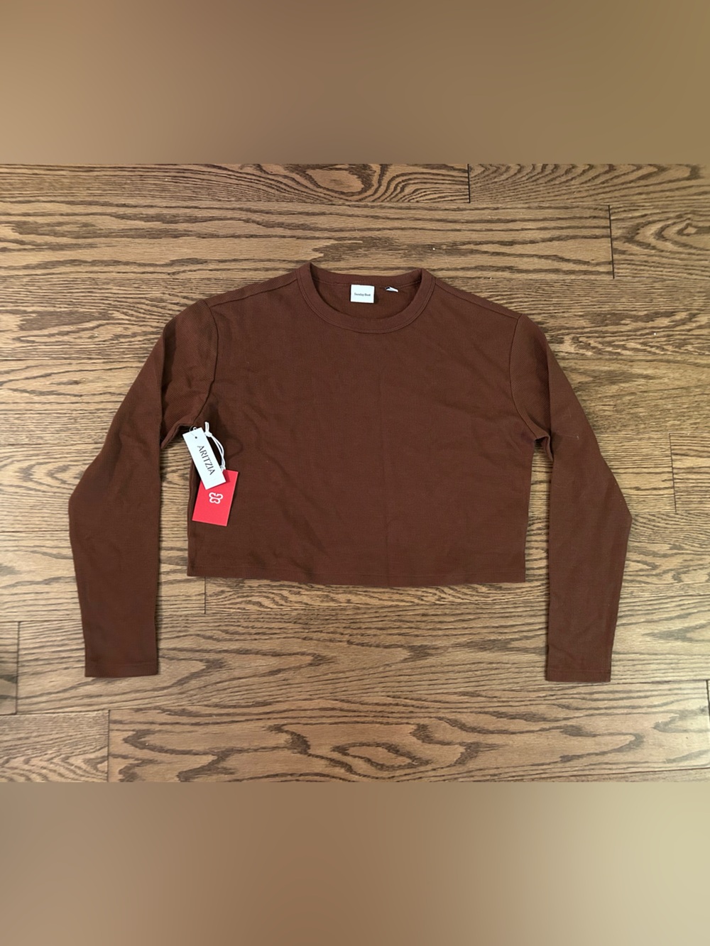 Sunday Best Baby Waffle Crop XXS